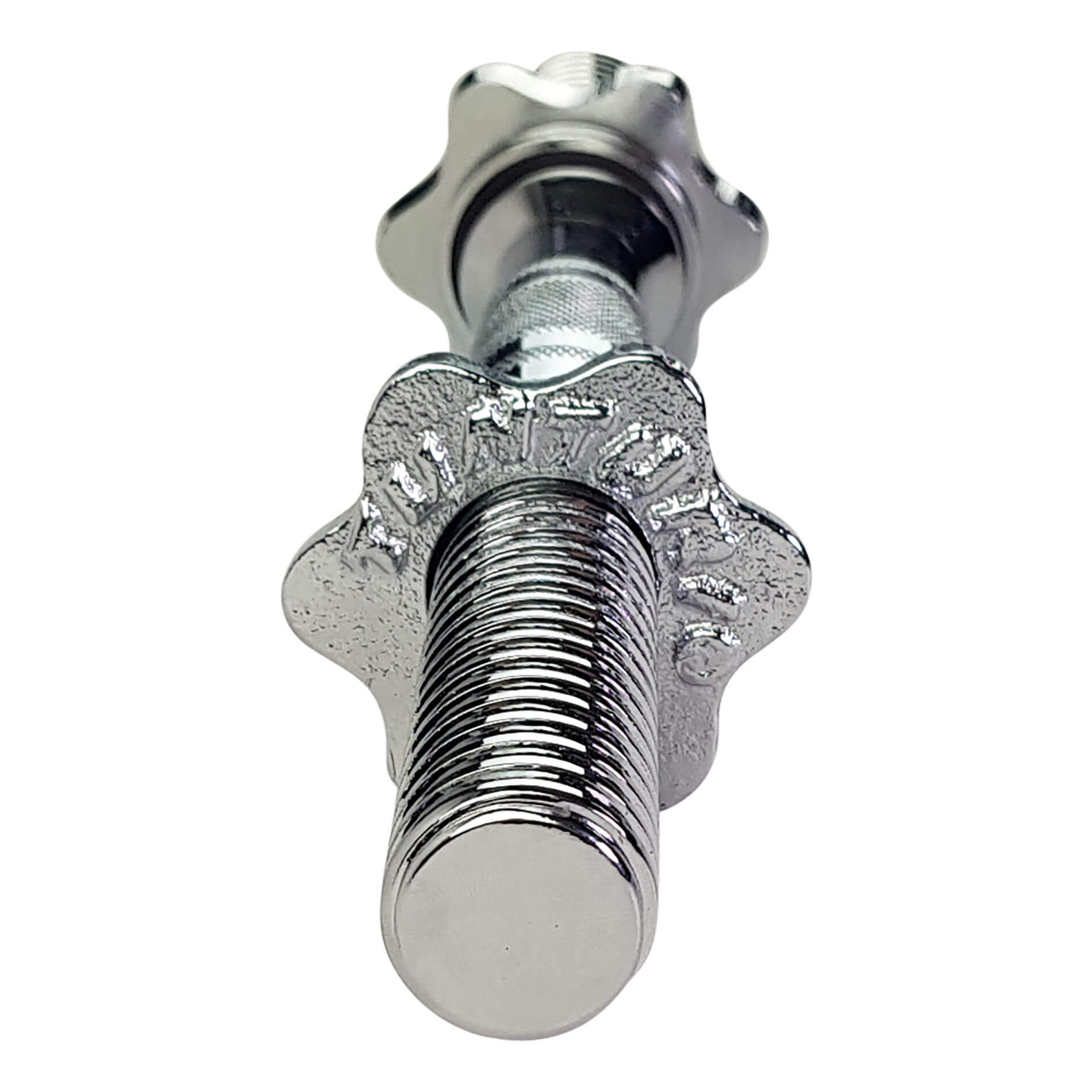 Hantlikang TUNTURI Banana-shaped Chrome bar, 38cm