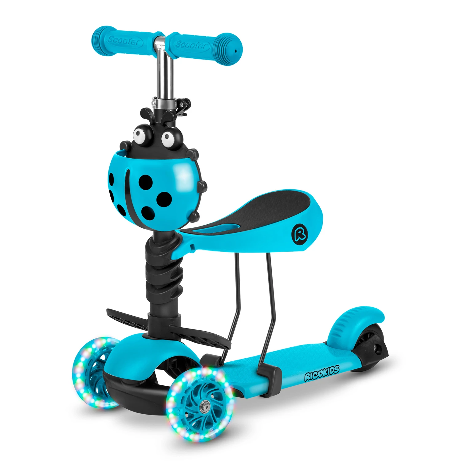 Laste tõukeratas RICOKIDS Buggy, sinine