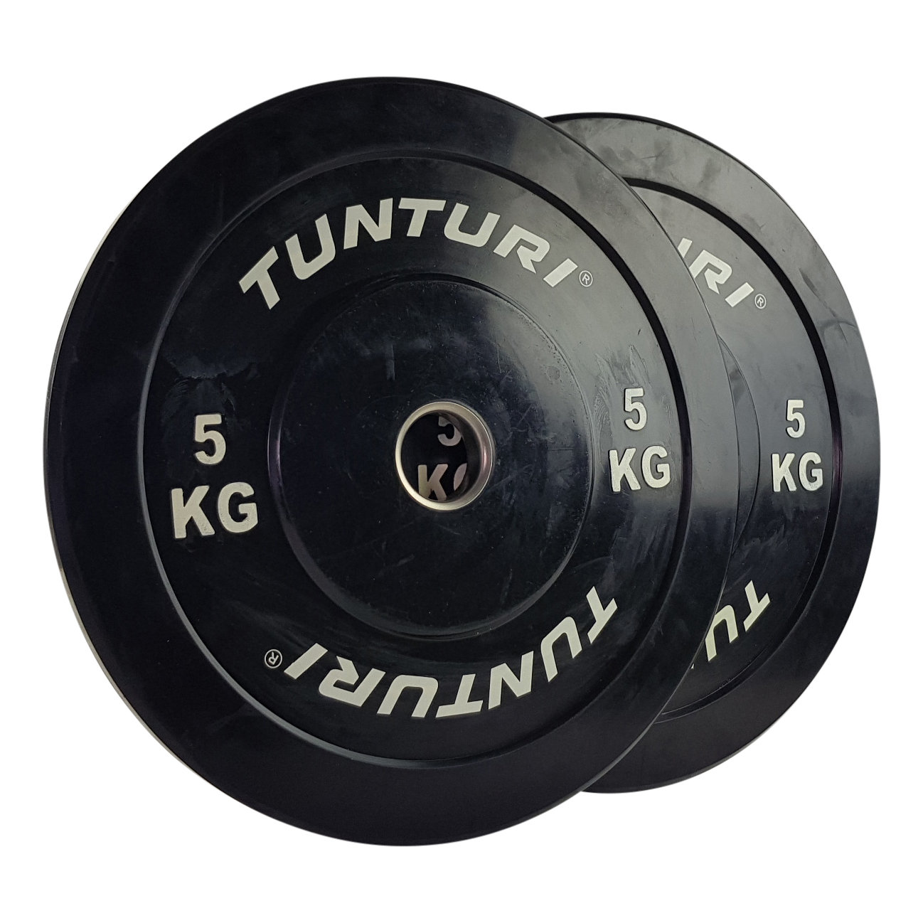 Raskusketas TUNTURI Training Bumper Plate, 50 mm, 5 kg