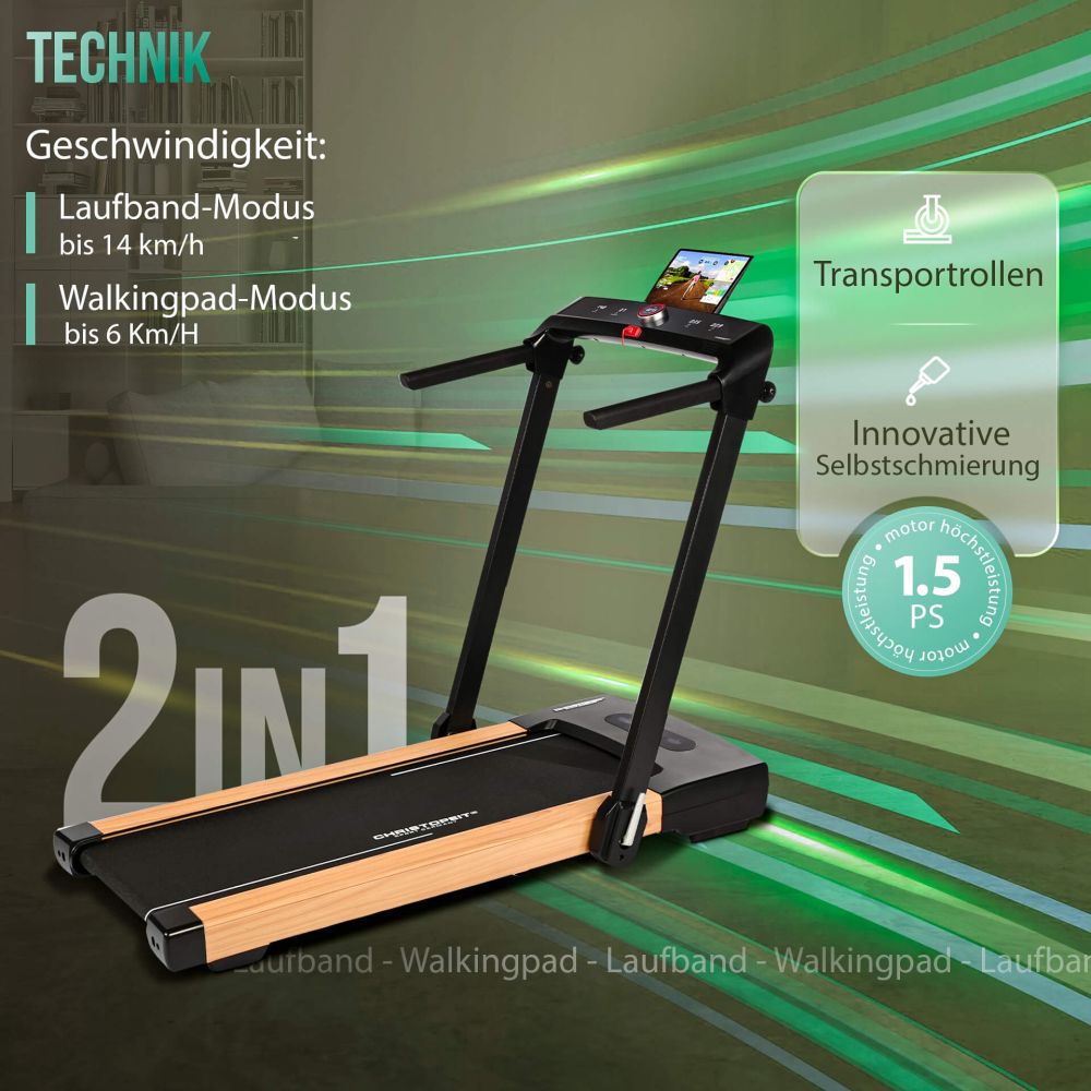 Jooksulint CHRISTOPEIT 2in1, must-puit