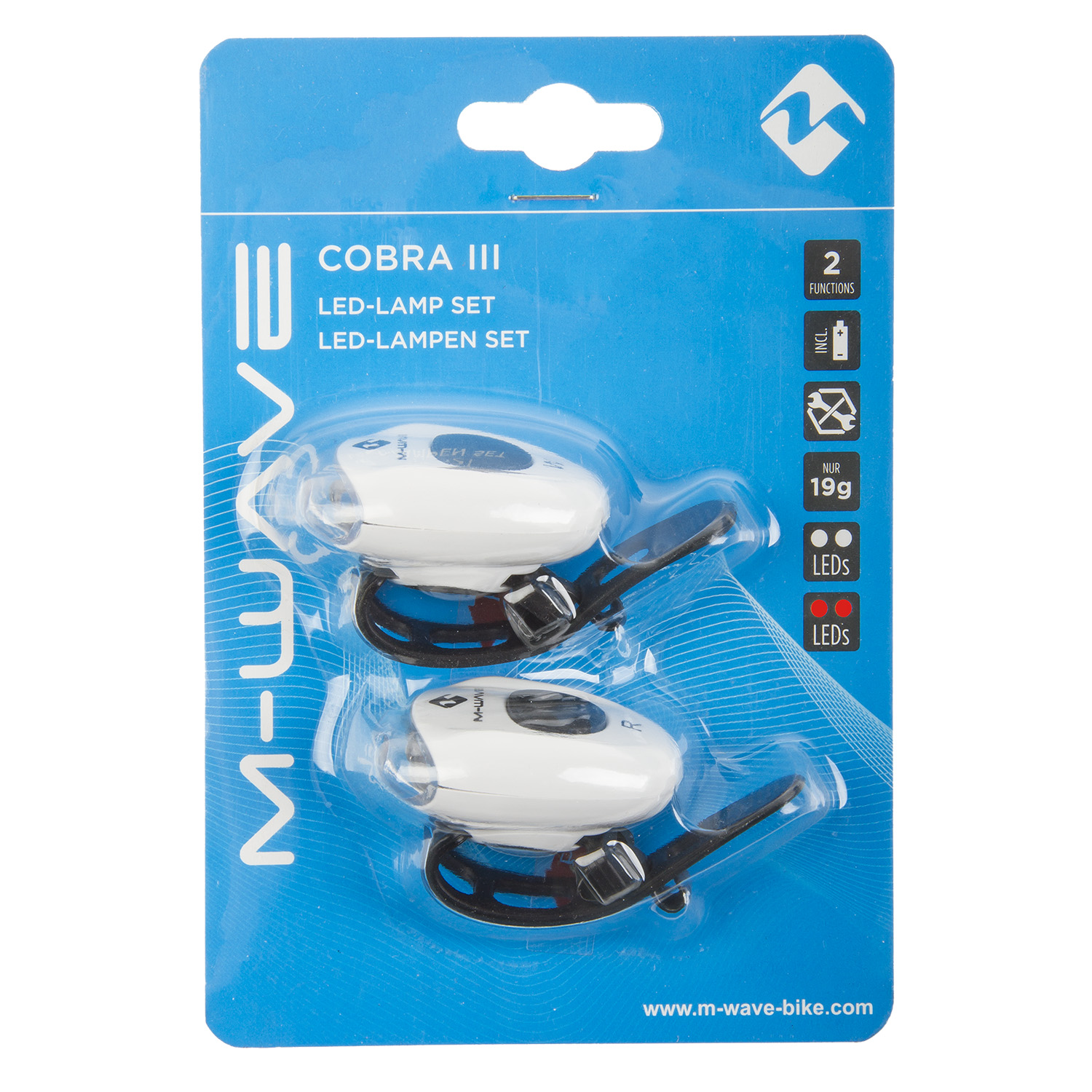 Jalgrattatulede komplekt M-WAVE Cobra III