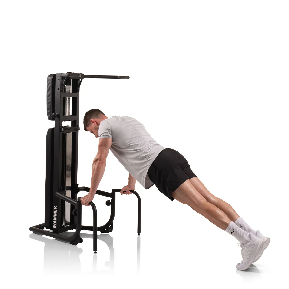 Lõuatõmbe-/treeningpink HAMMER Bench Pullup & Dip