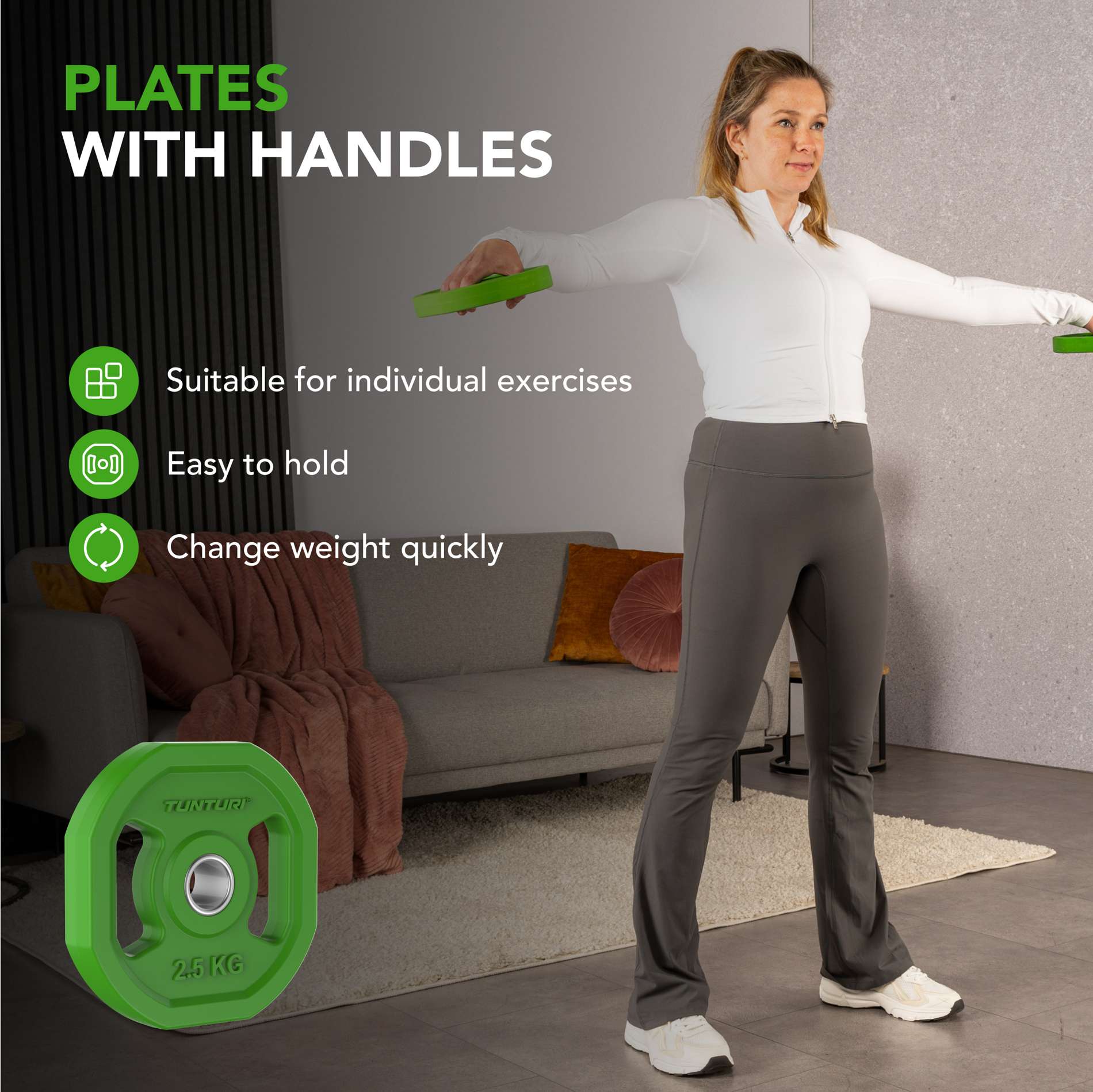 Tõstekangikomplekt TUNTURI Aerobic Pump Set 20 kg