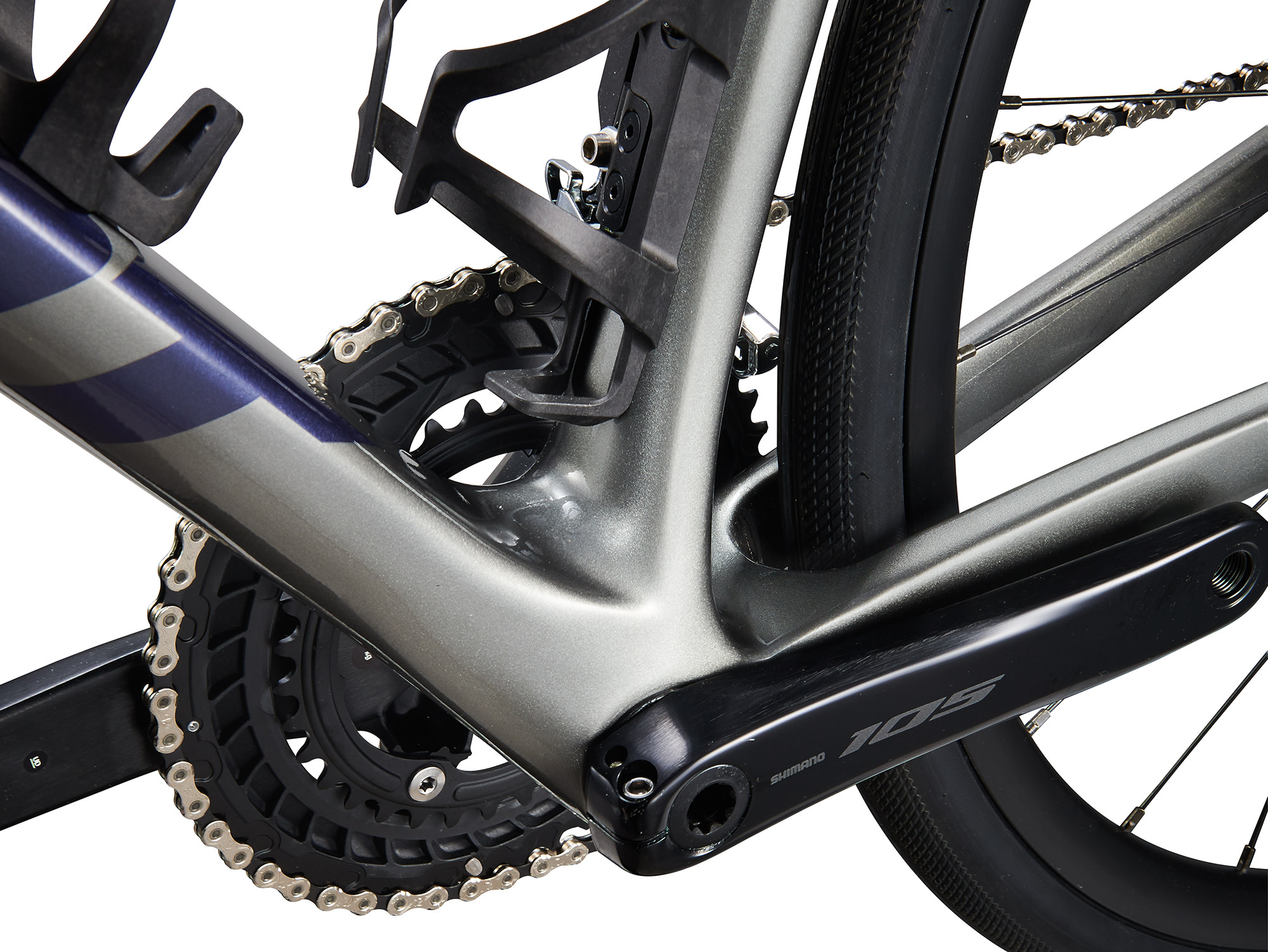 Maanteeratas GIANT Defy Advanced 1, Charcoal/Milky Way (M/L)