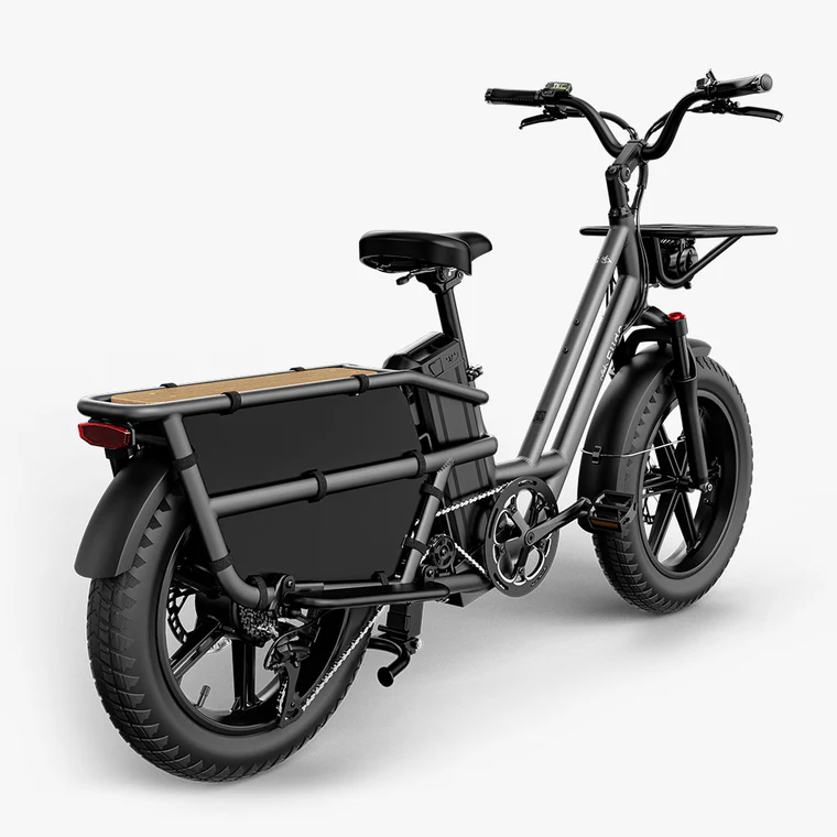 Elektriline kargoratas FIIDO T2 Longtail Cargo, Grey