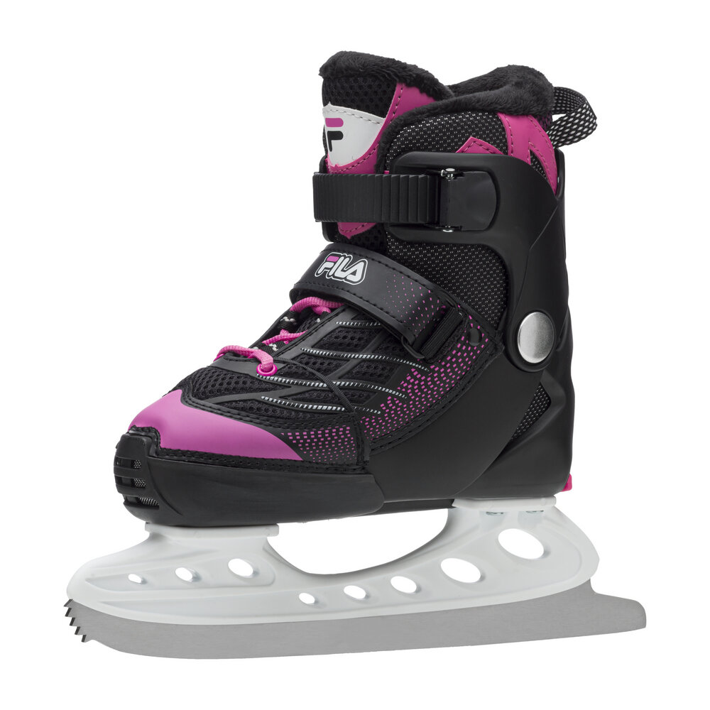 Laste hokiuisud FILA X-One Ice G Black/Pink (M)