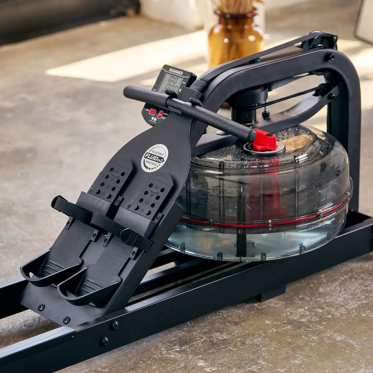 Sõudeergomeeter HAMMER RowFlow 10.0