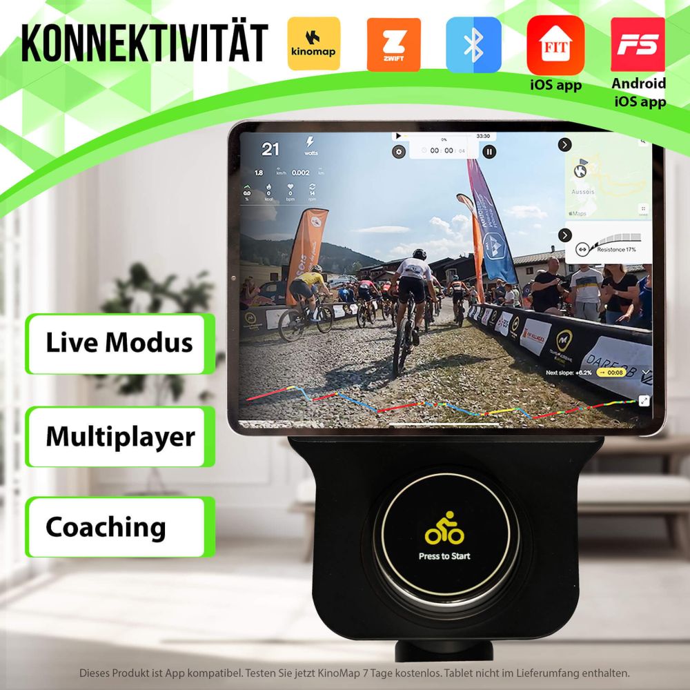 Velotrenažöör CHRISTOPEIT ET 3.2, puit