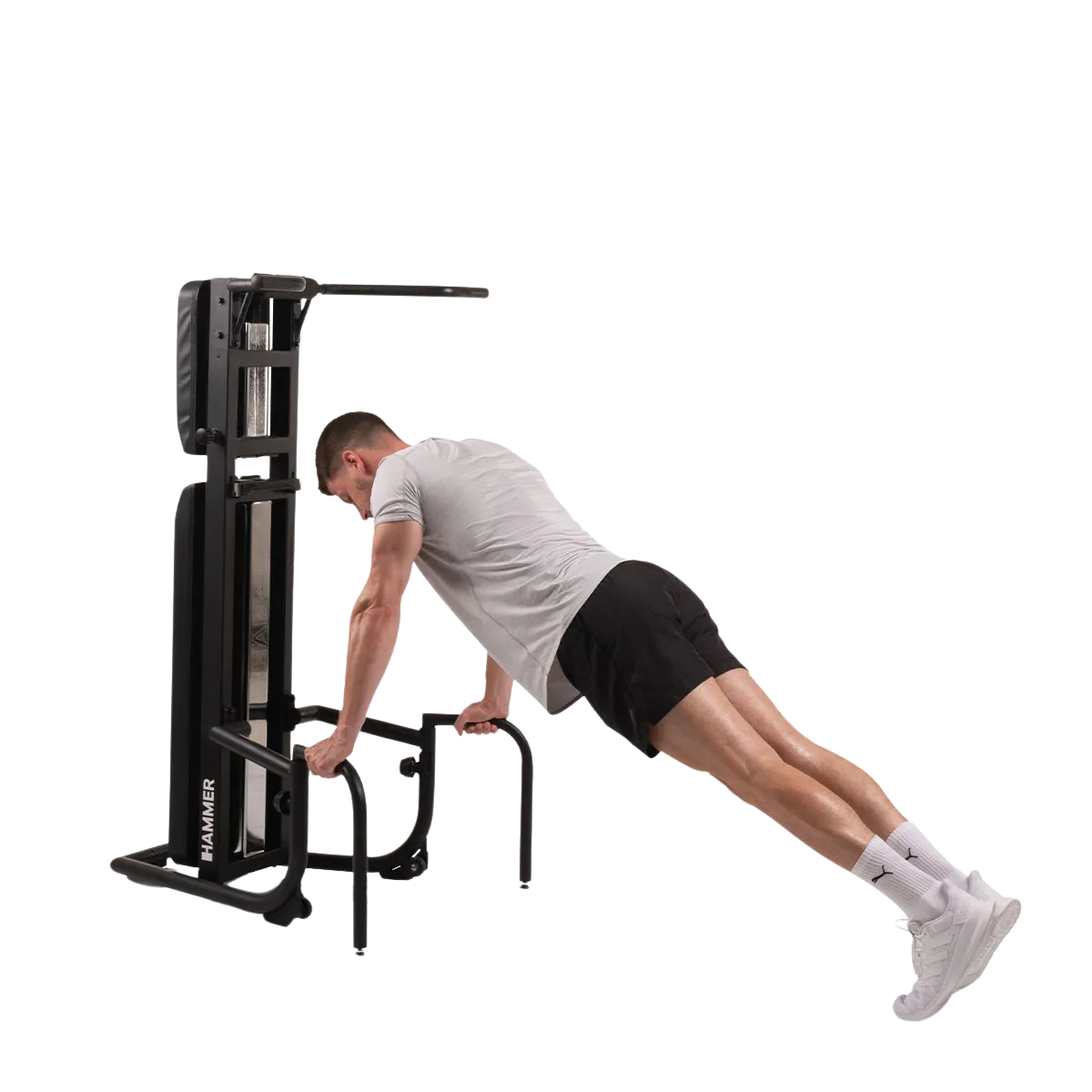 Lõuatõmbe-/treeningpink HAMMER Bench Pullup & Dip