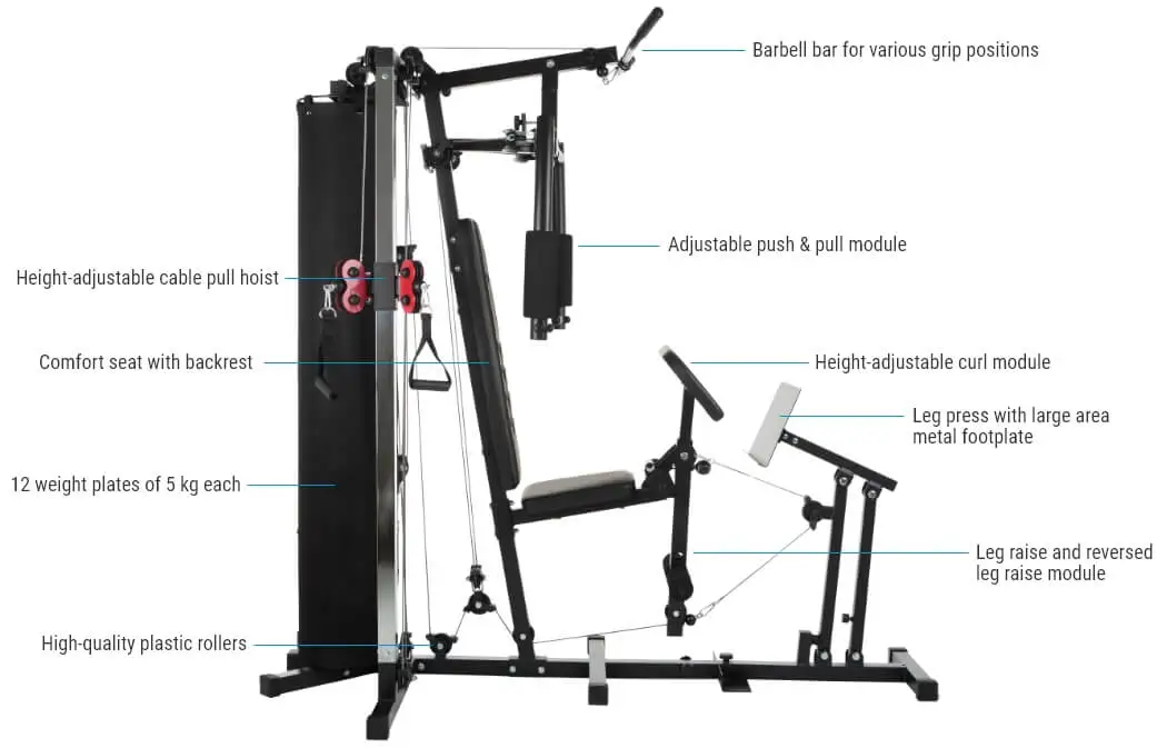Jõujaam HAMMER Multi-gym Ferrum TX3
