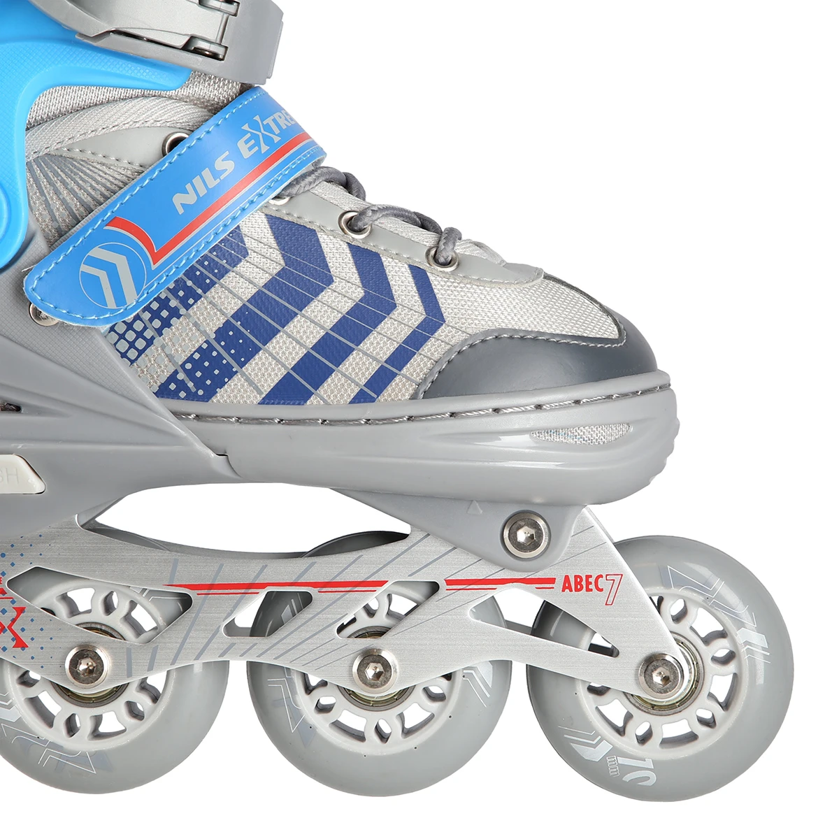 4in1 (rull)uisud NILS EXTREME NH18192 In-line Skates/Hockey Ice Skates, hall-sinine, M (34-38)