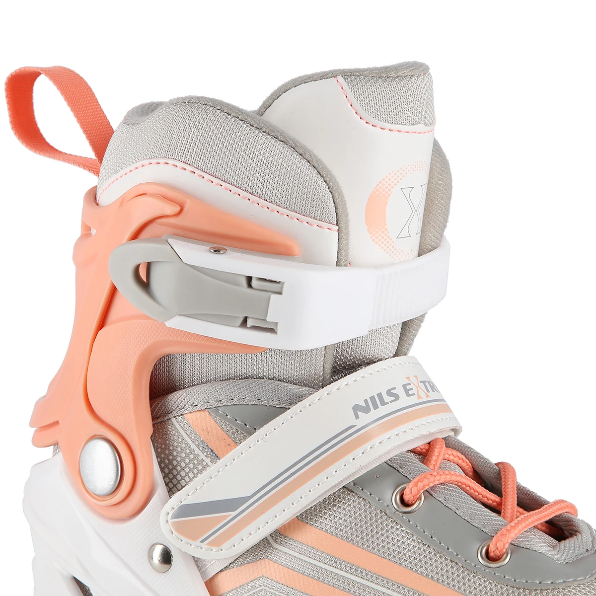 2in1 (rull)uisud NILS EXTREME NH18190 In-line Skates/Figure Ice Skates, L (39-43), White/Pink