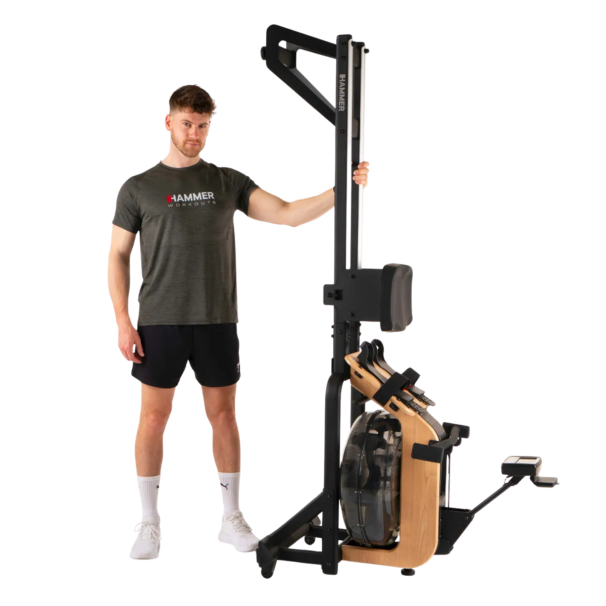Sõudeergomeeter HAMMER RowFlow 5.0 NorsK