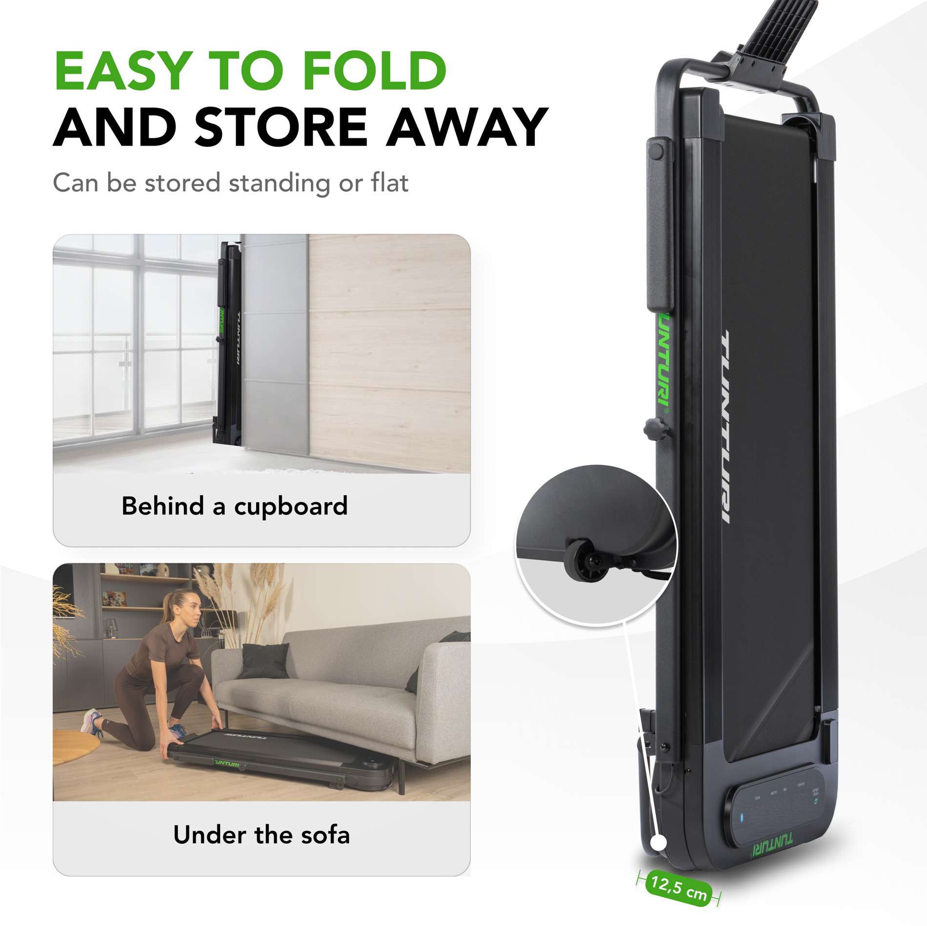 Jooksulint TUNTURI Cardio Fit T5 with Bluetooth