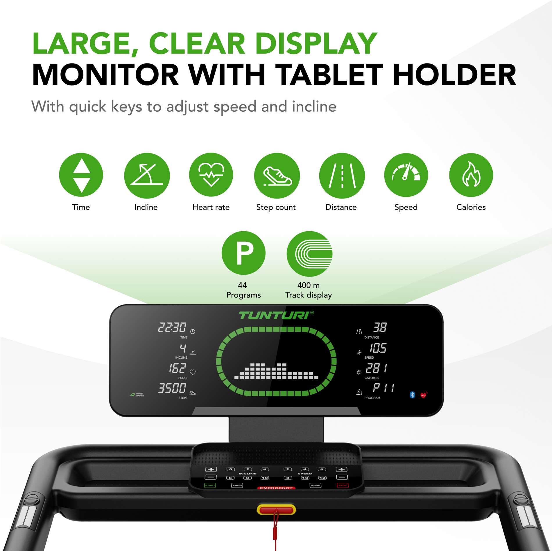 Jooksulint TUNTURI Cardio Fit T60