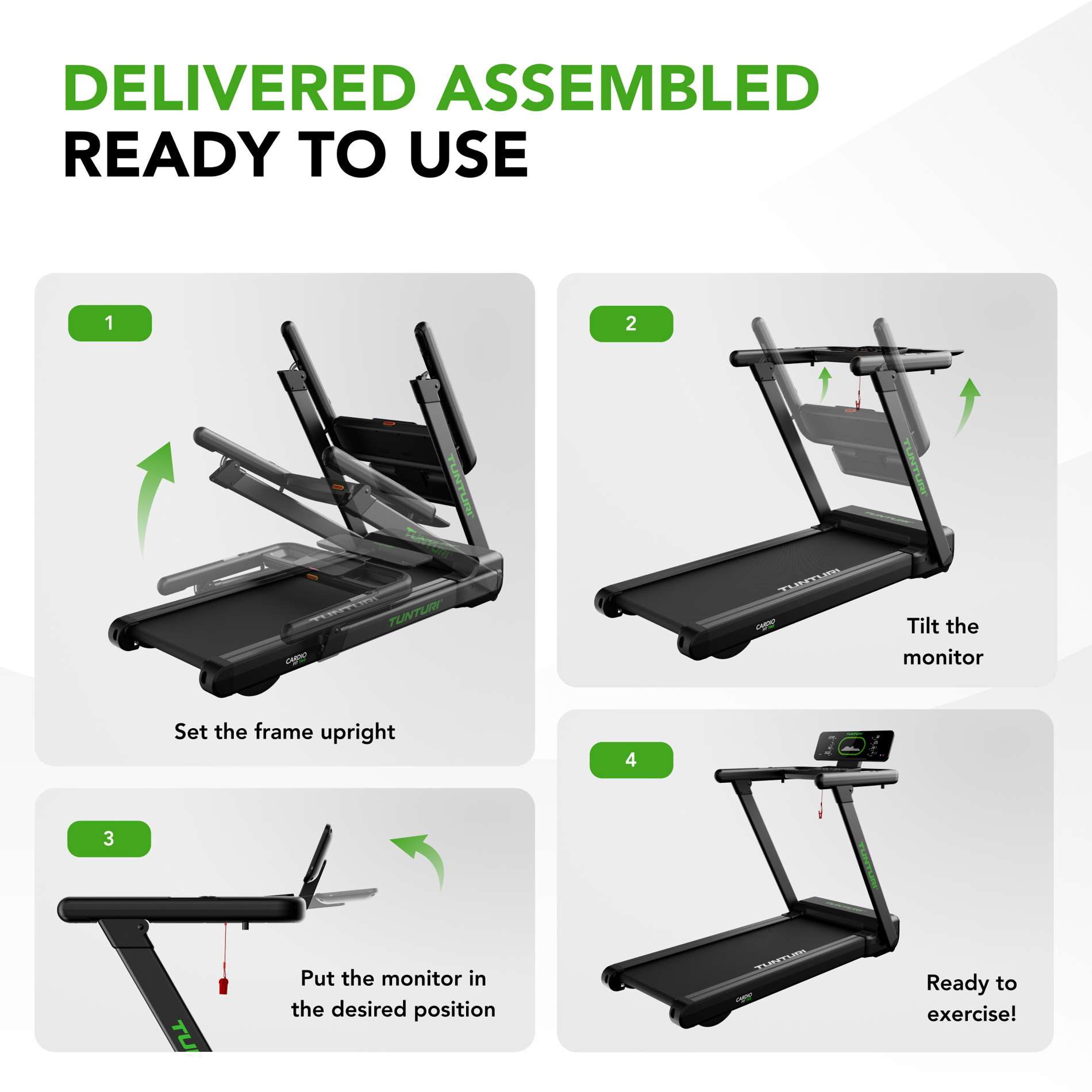 Jooksulint TUNTURI Cardio Fit T60