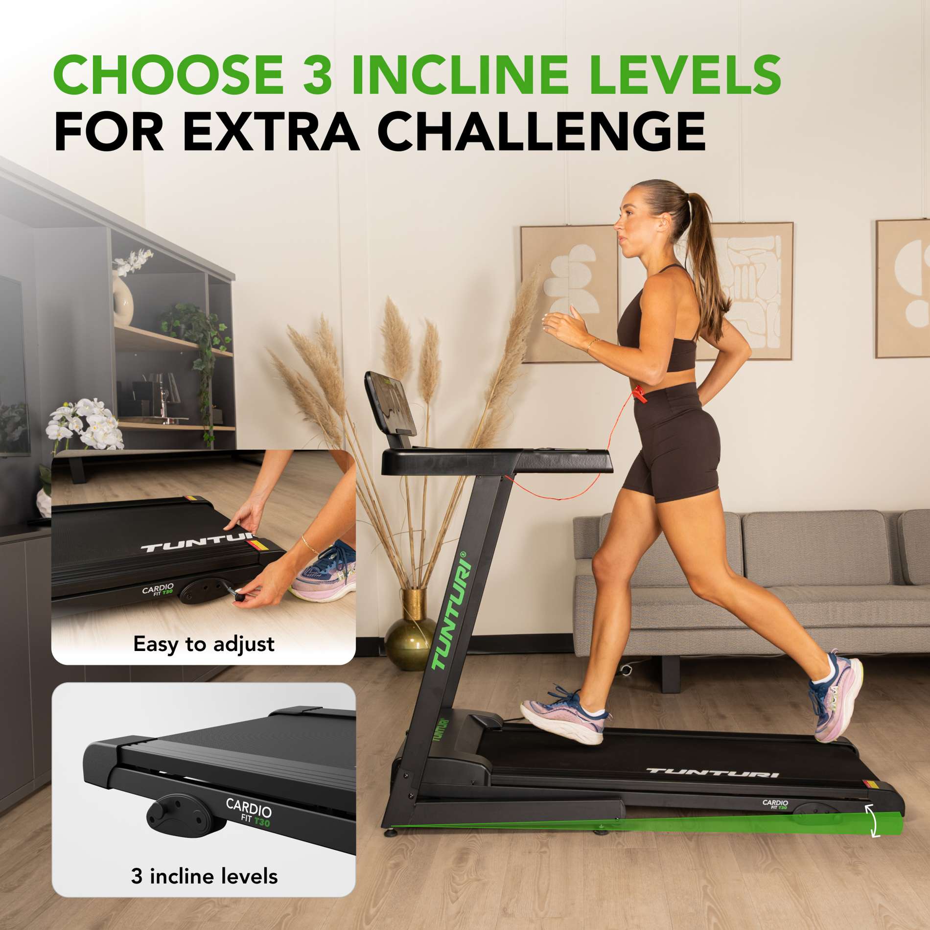 Jooksulint TUNTURI Cardio Fit T30