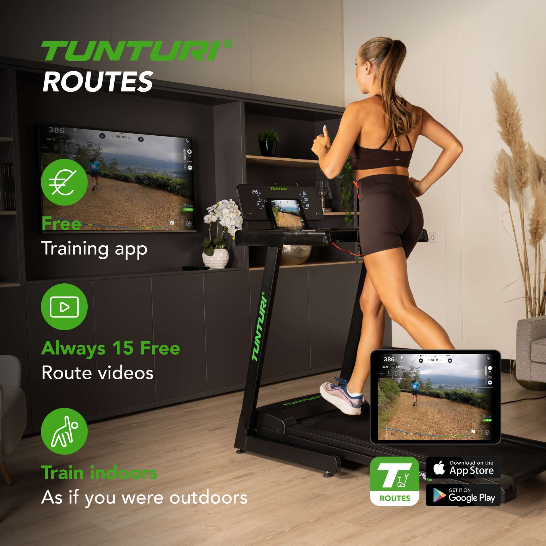 Jooksulint TUNTURI Cardio Fit T30