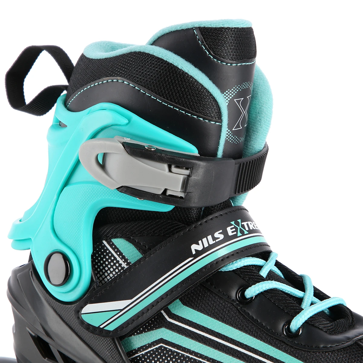2in1 (rull)uisud NILS EXTREME NH18190 In-line Skates/Hockey Ice Skates, L (39-43) Black/Blue