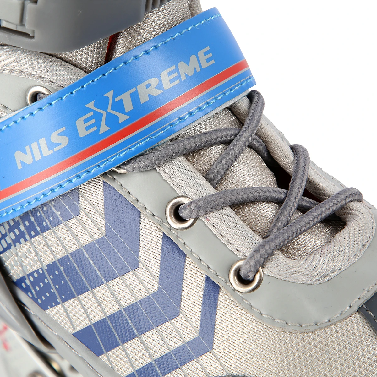 4in1 (rull)uisud NILS EXTREME NH18192 In-line Skates/Hockey Ice Skates, L (39-43), Grey/Blue