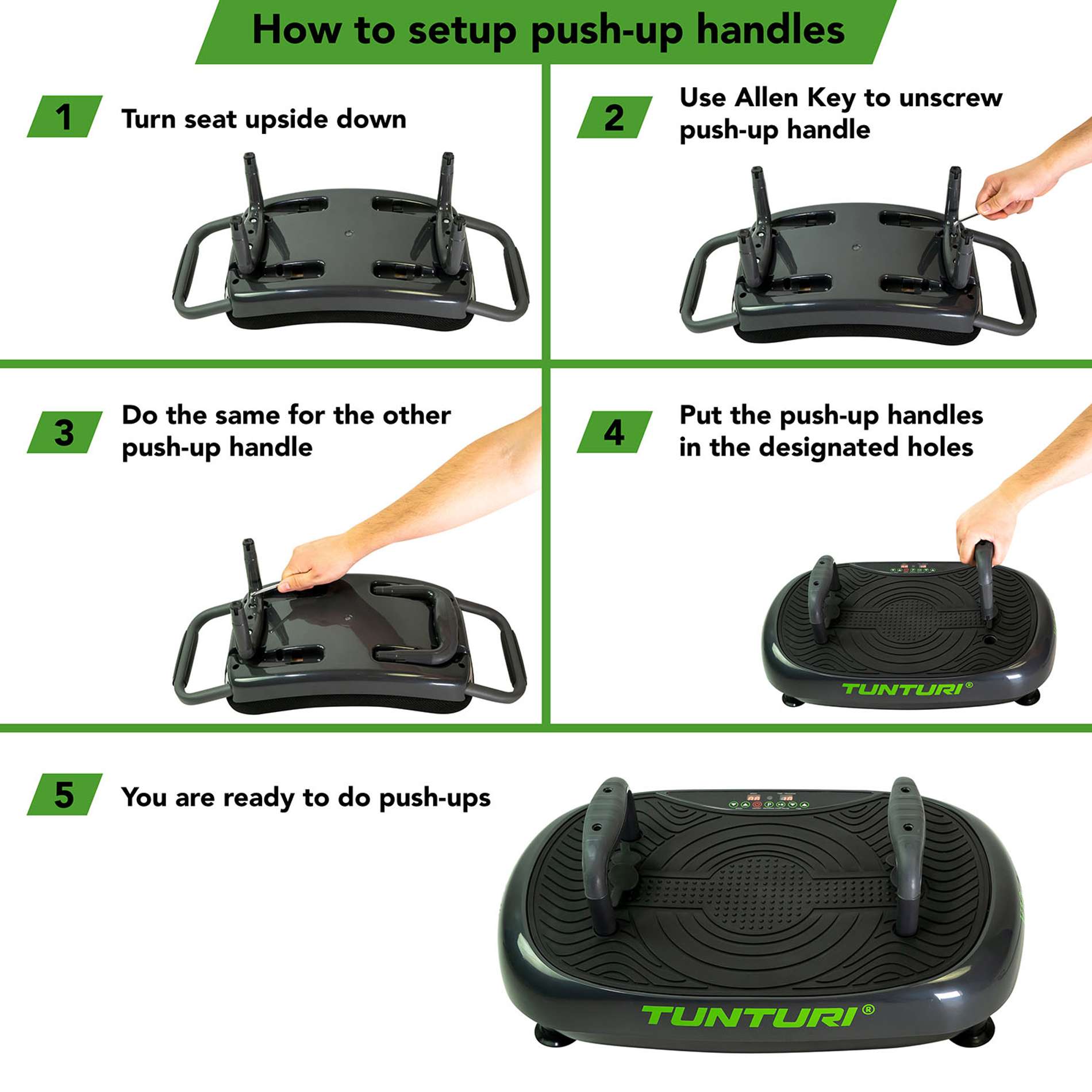 Vibratsiooniplaat TUNTURI Cardio Fit V10