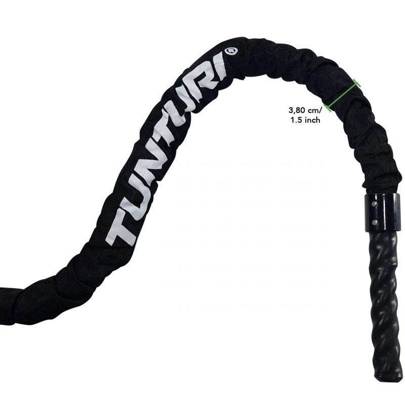 Nöör Tunturi Pro Battle Rope With Protection, 15m