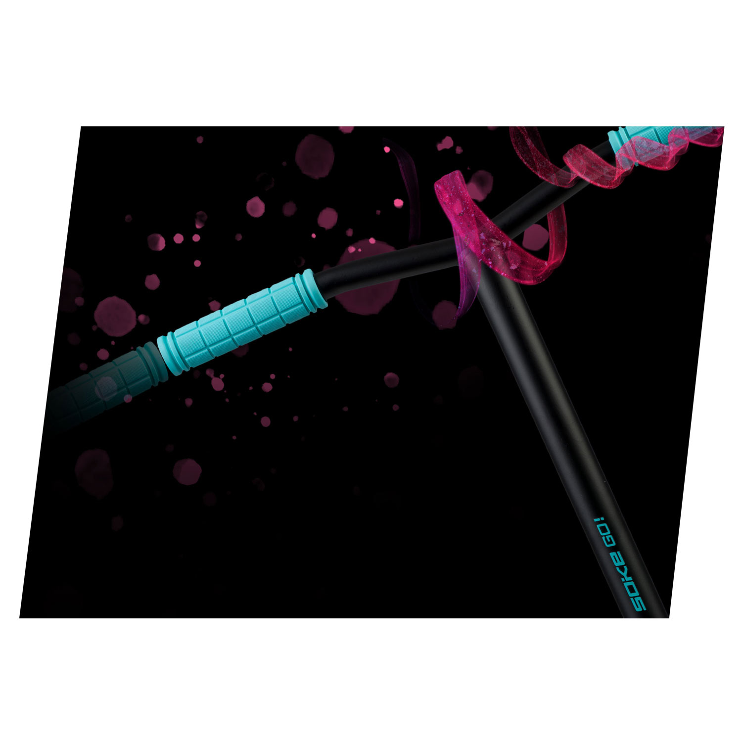 Trikitõukeratas SOKE GO! must-roosa