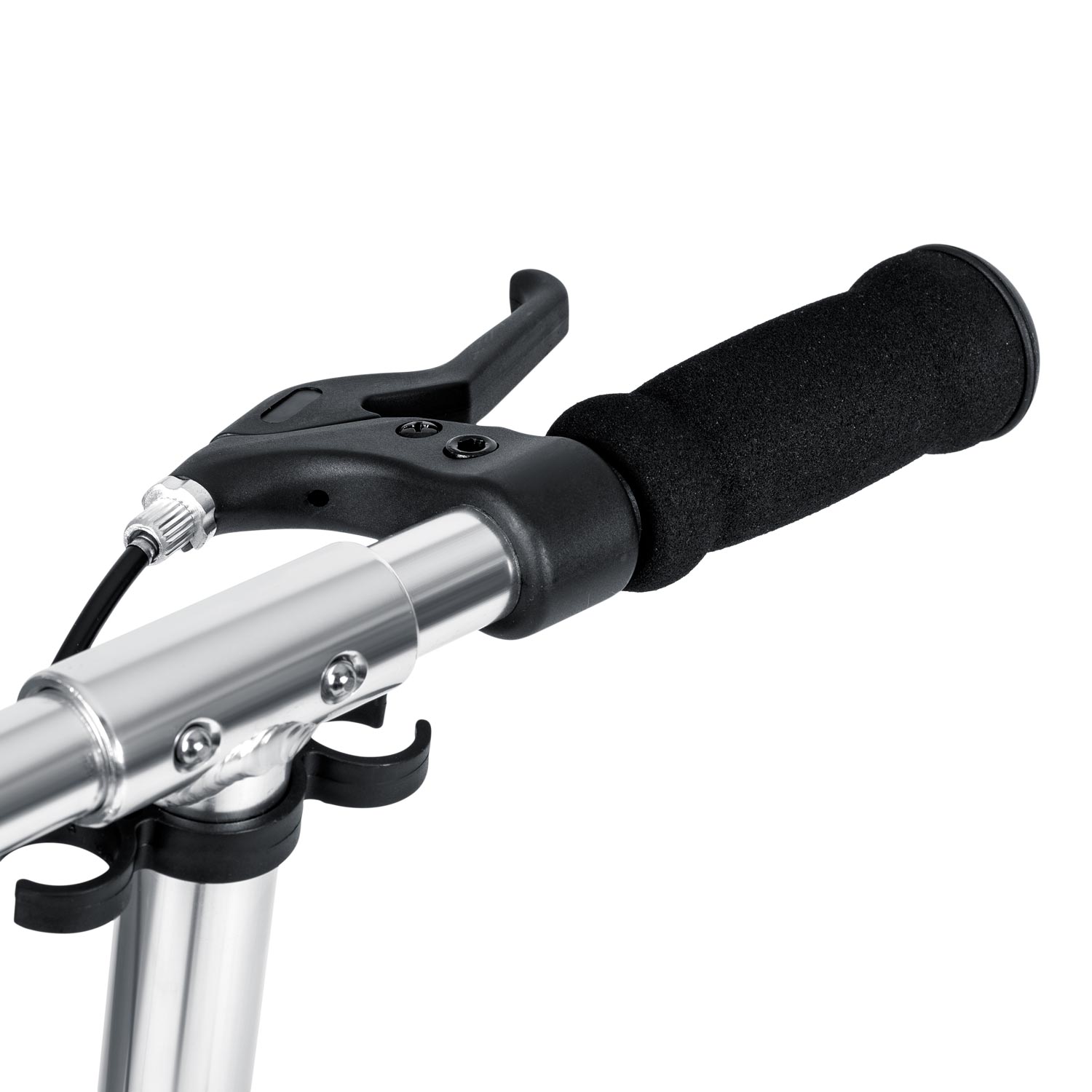 Tõukeratas SOKE City, must-türkiis