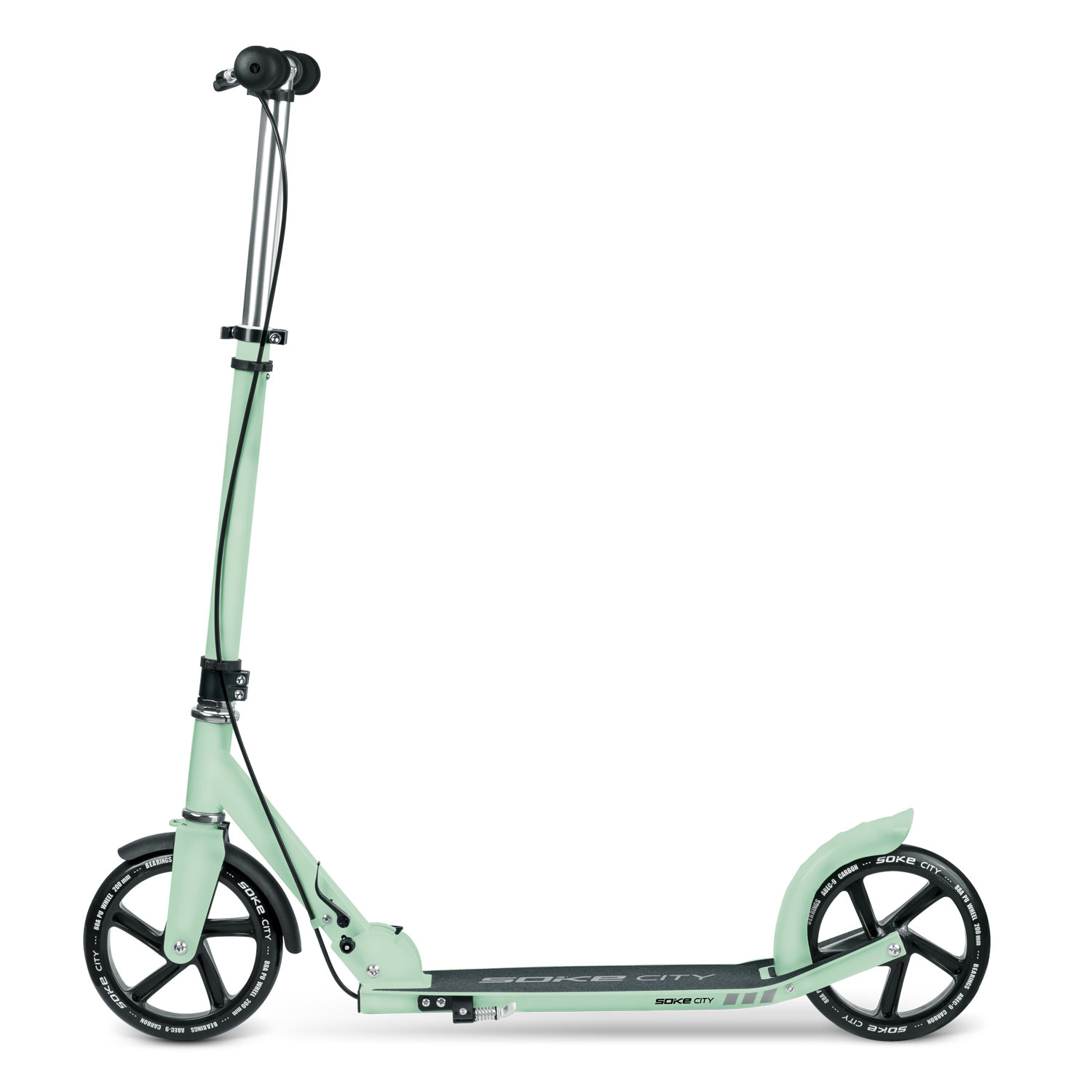Tõukeratas SOKE City, roheline