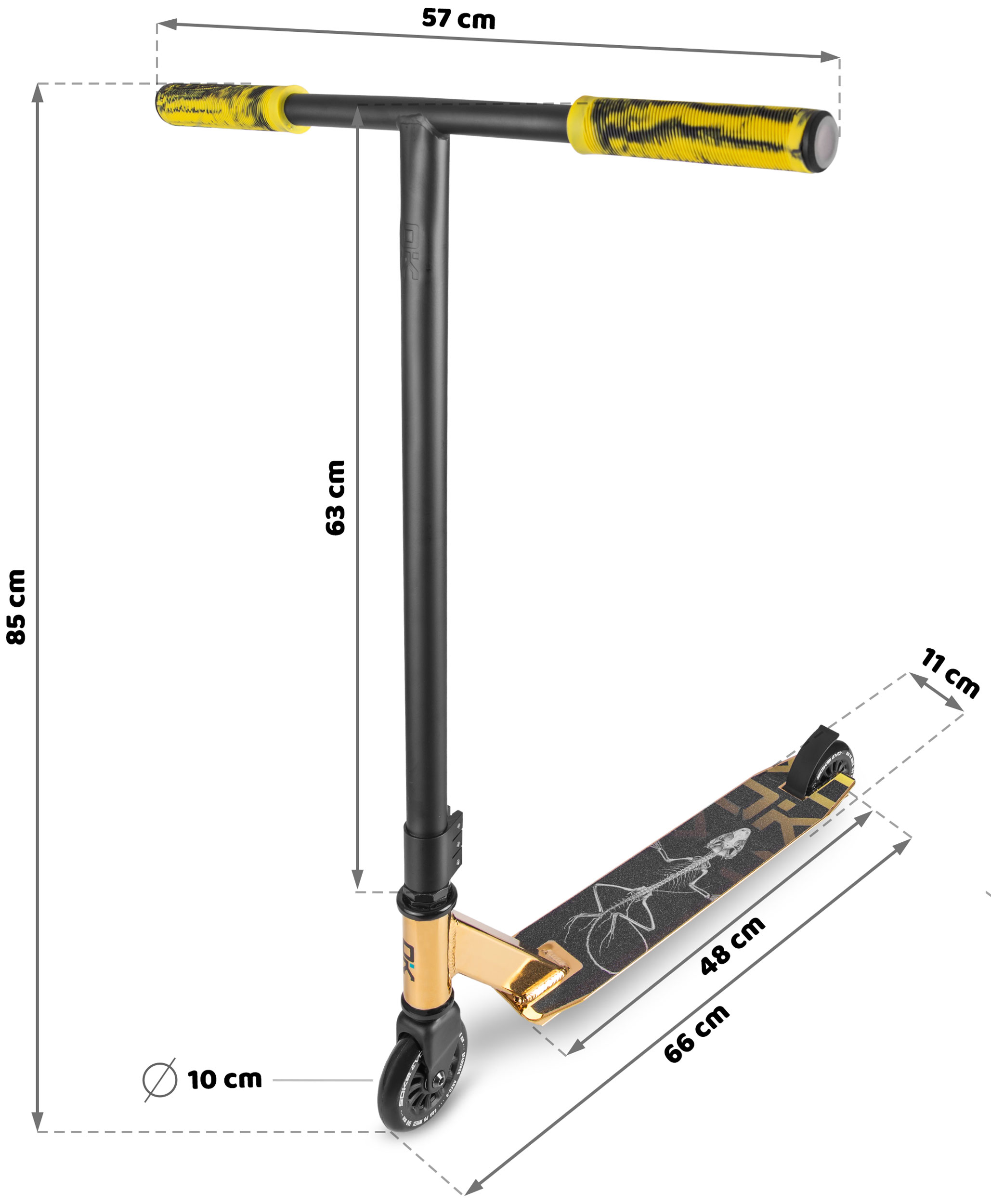 Trikitõukeratas SOKE EVO, kuldne