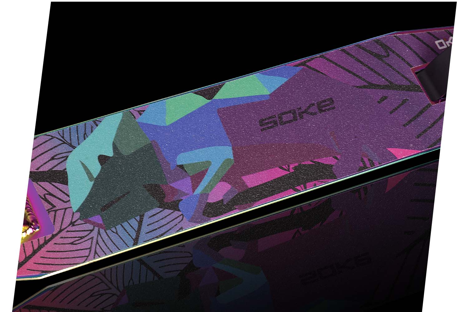 Trikitõukeratas SOKE EVO, neokroomne