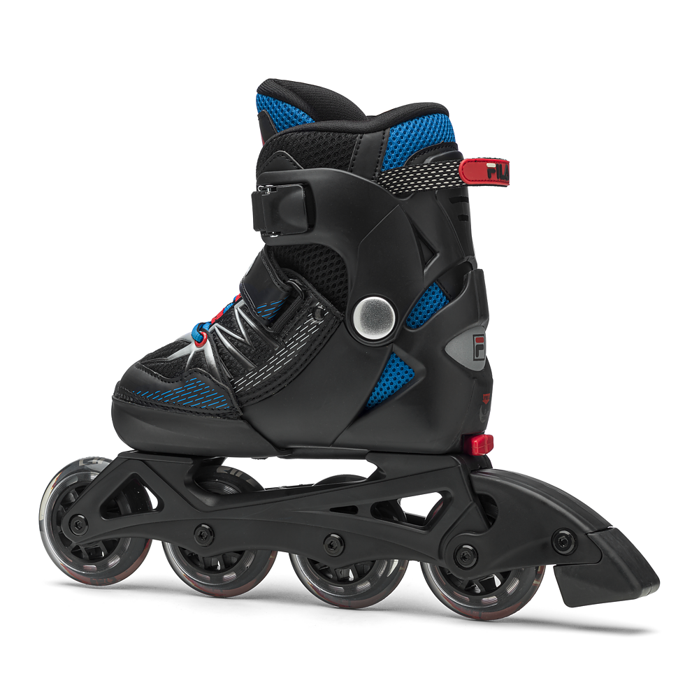 Laste rulluisud FILA X-One, Black/Blue/Red (M)