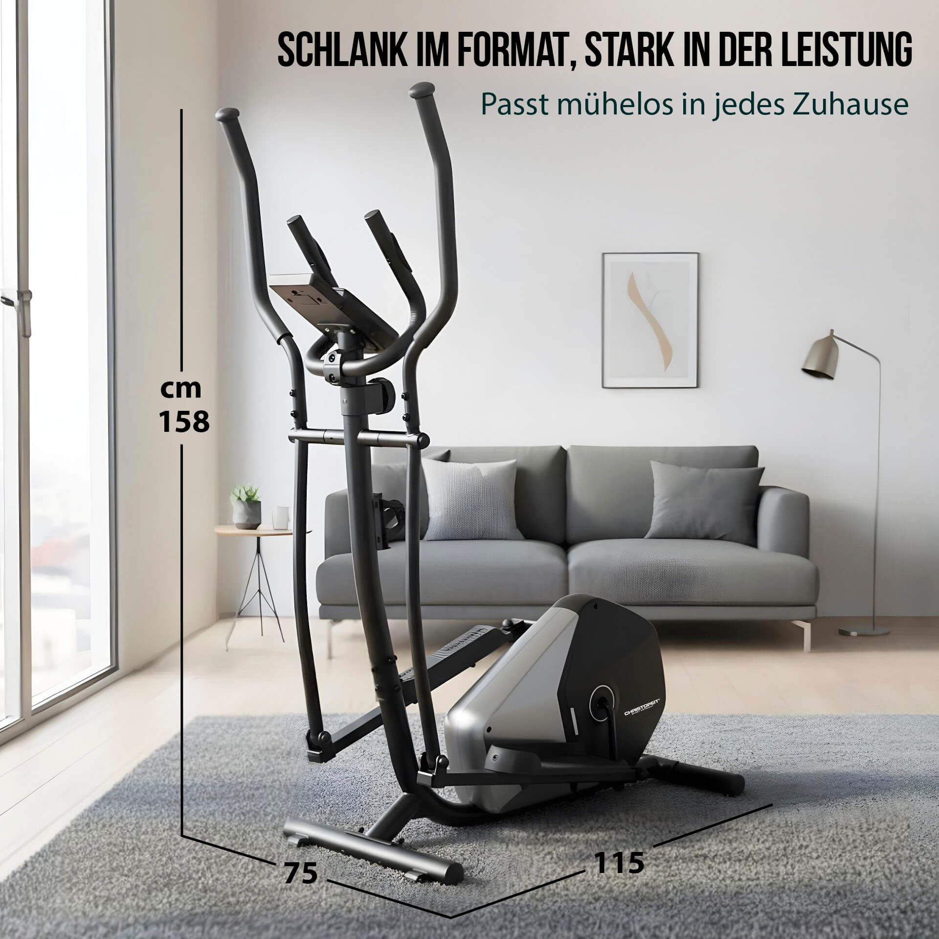 Elliptiline trenažöör CHRISTOPEIT CT 5