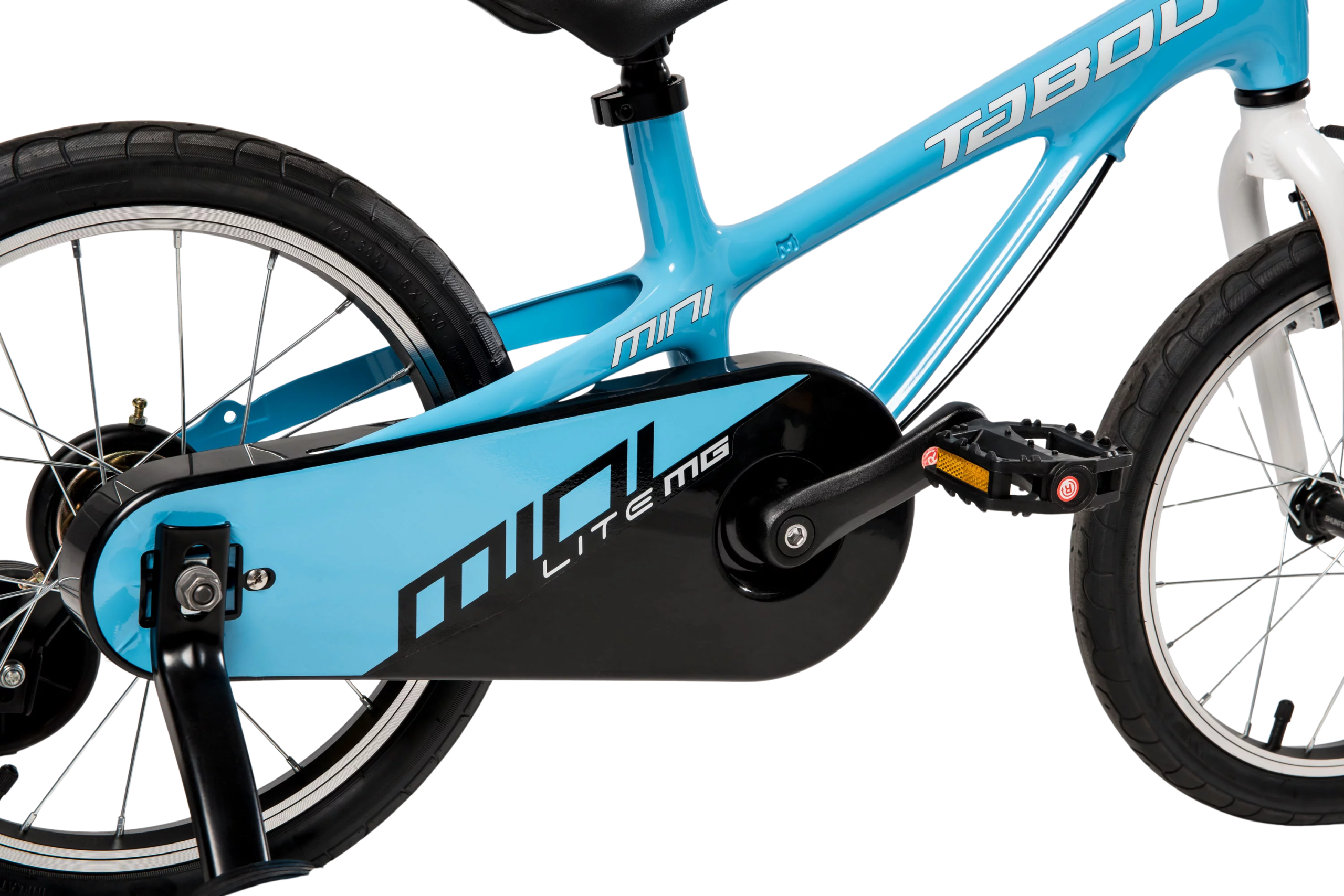 Ülikerge laste jalgratas TABOU Rocket Lite MG, 16″ sinine-valge