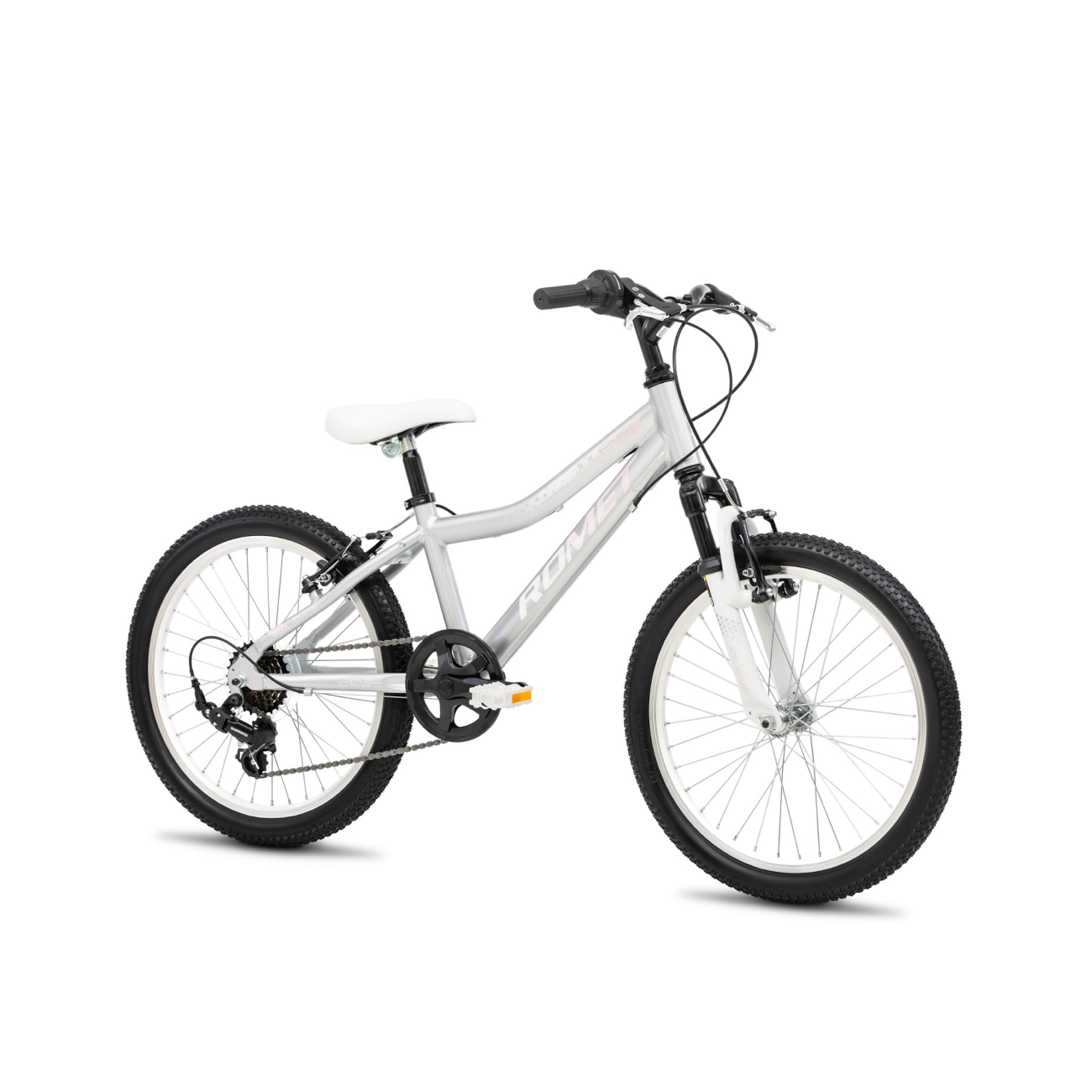 Laste jalgratas ROMET Jolene 20 KID 2, hall-roosa