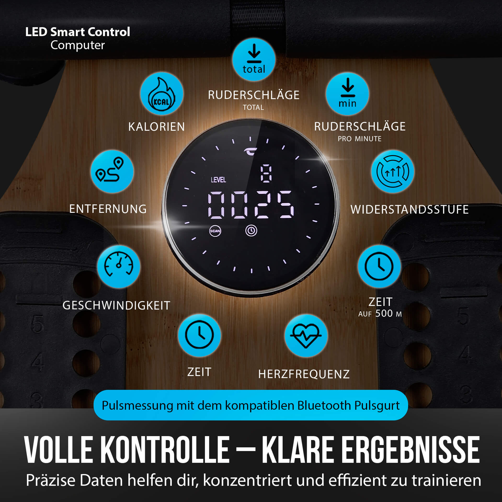 Sõudeergomeeter CHRISTOPEIT Colorado