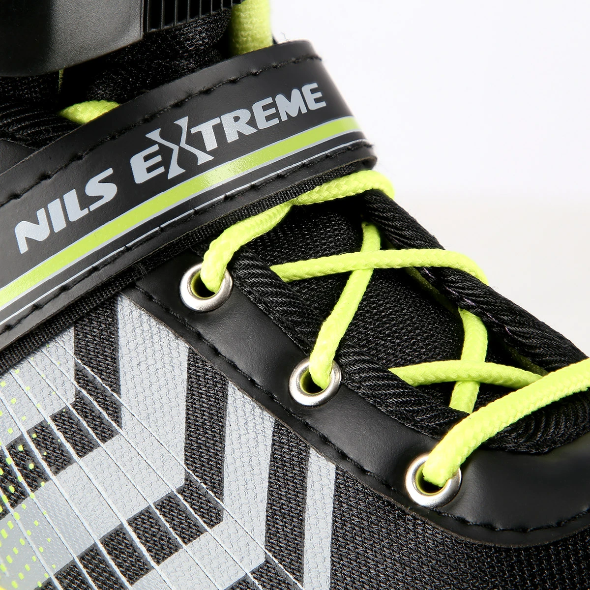 4in1 (rull)uisud NILS EXTREME NH18192 In-line Skates/Hockey Ice Skates, M (34-38), Black/Green
