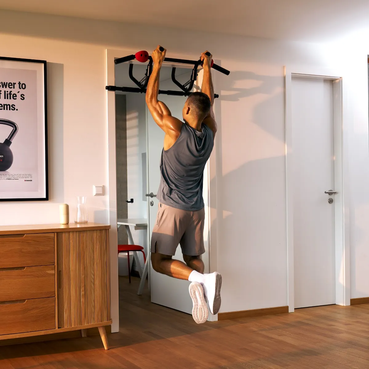 Lõuatõmbekang HAMMER Pull-up Bar Multigrip