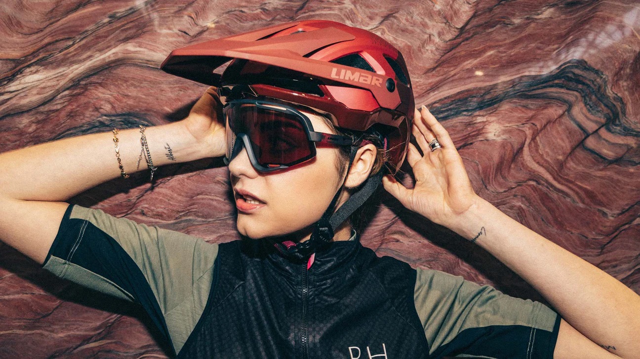 Päikeseprillid LIMAR KOSMOS JUNGLE MATT BLACK AMARANTH