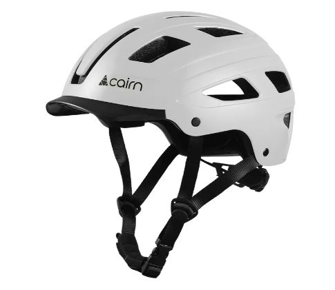 Kiiver CAIRN CLARKE Matt White, valge (L)