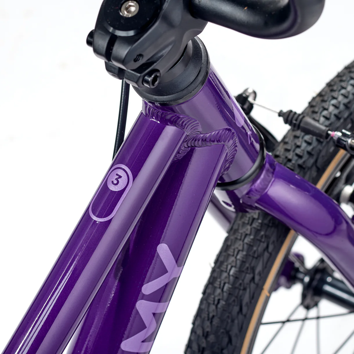 Ülikerge laste jalgratas ACADEMY Grade 3, 16″ Purple