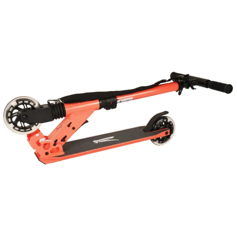 Tõukeratas Rideoo 120 City Scooter LED Salmon