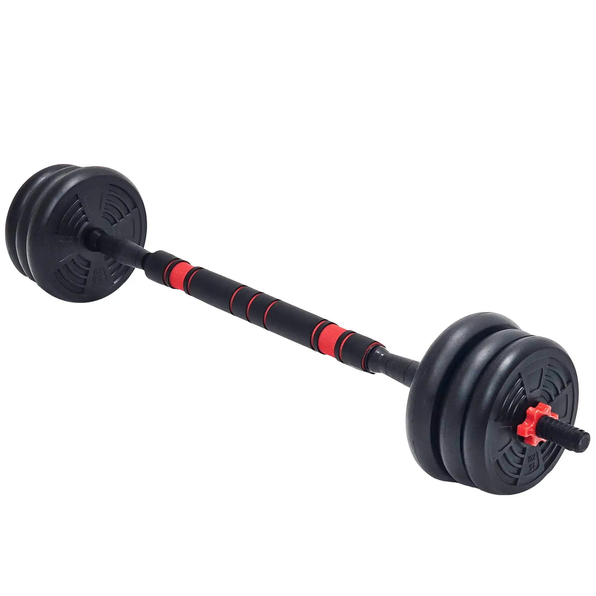 Hantlite ja tõstekangikomplekt CHRISTOPEIT 2-in-1 Dumbbell Set 15kg