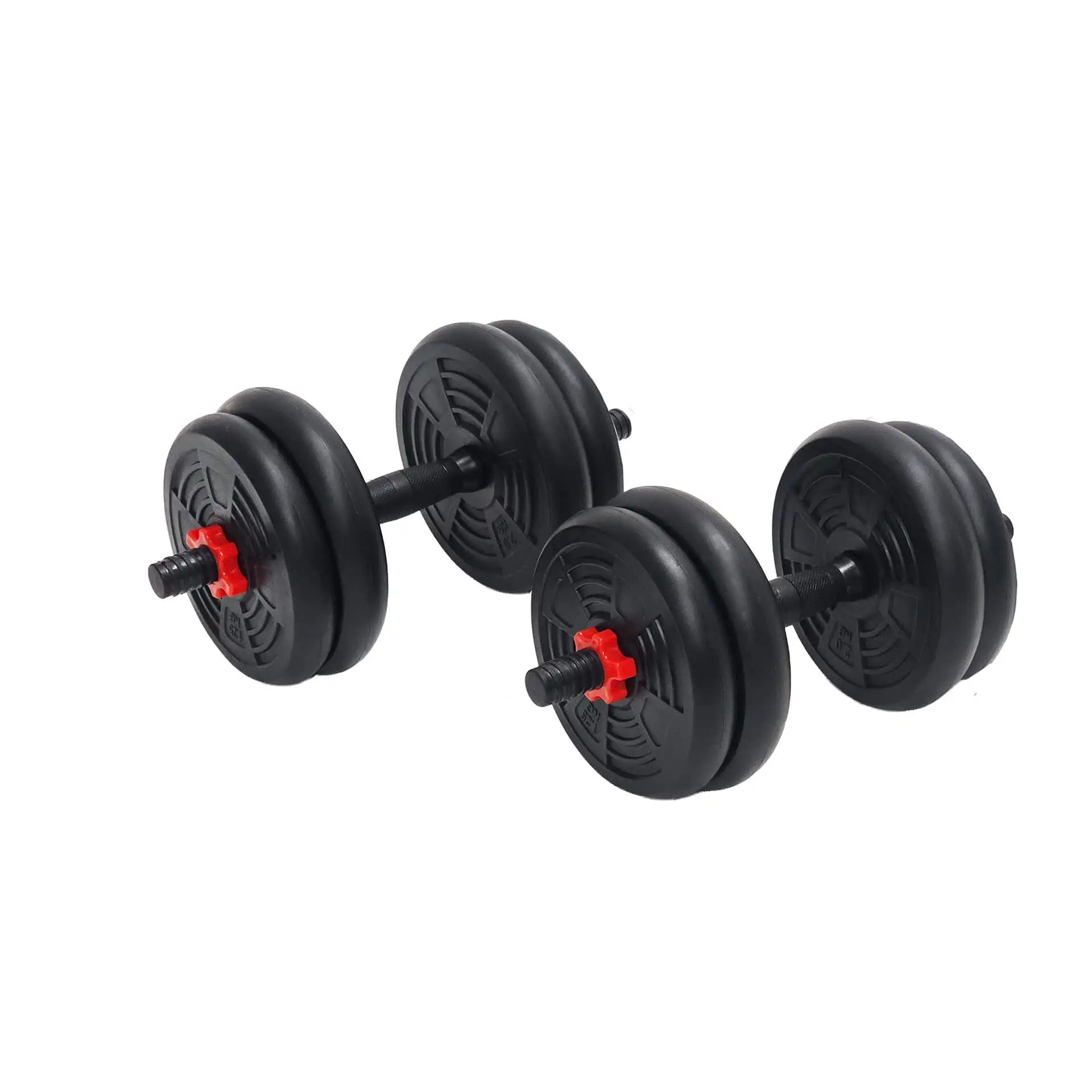 Hantlite ja tõstekangikomplekt CHRISTOPEIT 2-in-1 Dumbbell Set 15kg