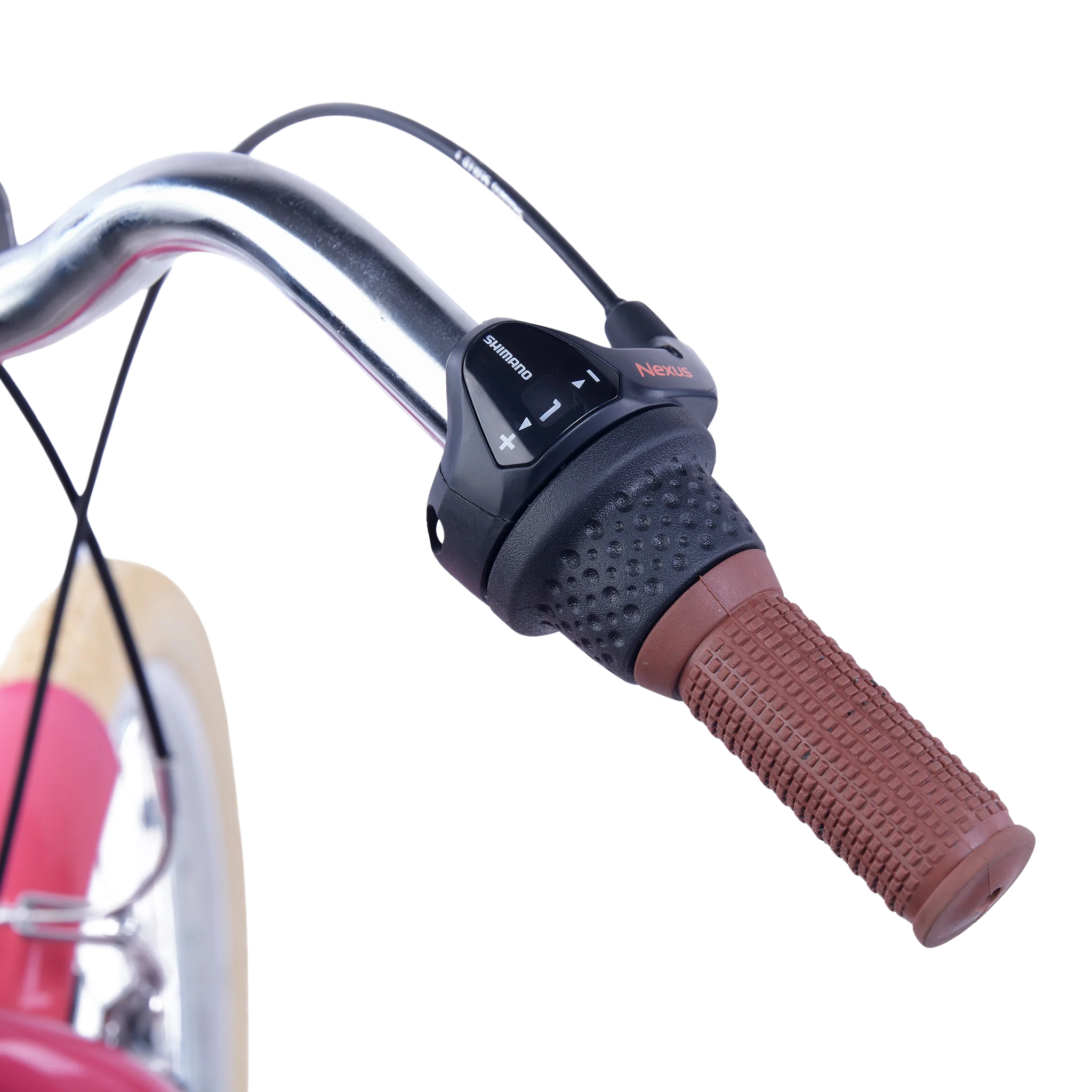 Laste jalgratas S’COOL chiX Classic, 20″ Berry/Beige