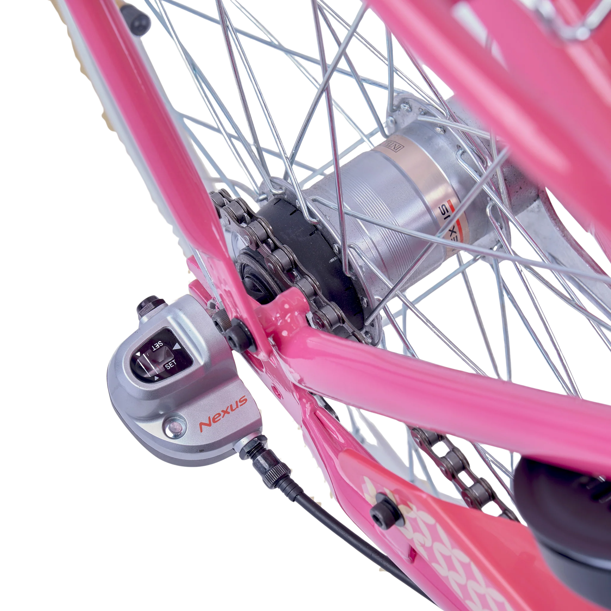 Laste jalgratas S’COOL chiX Classic, 20″ Berry/Beige