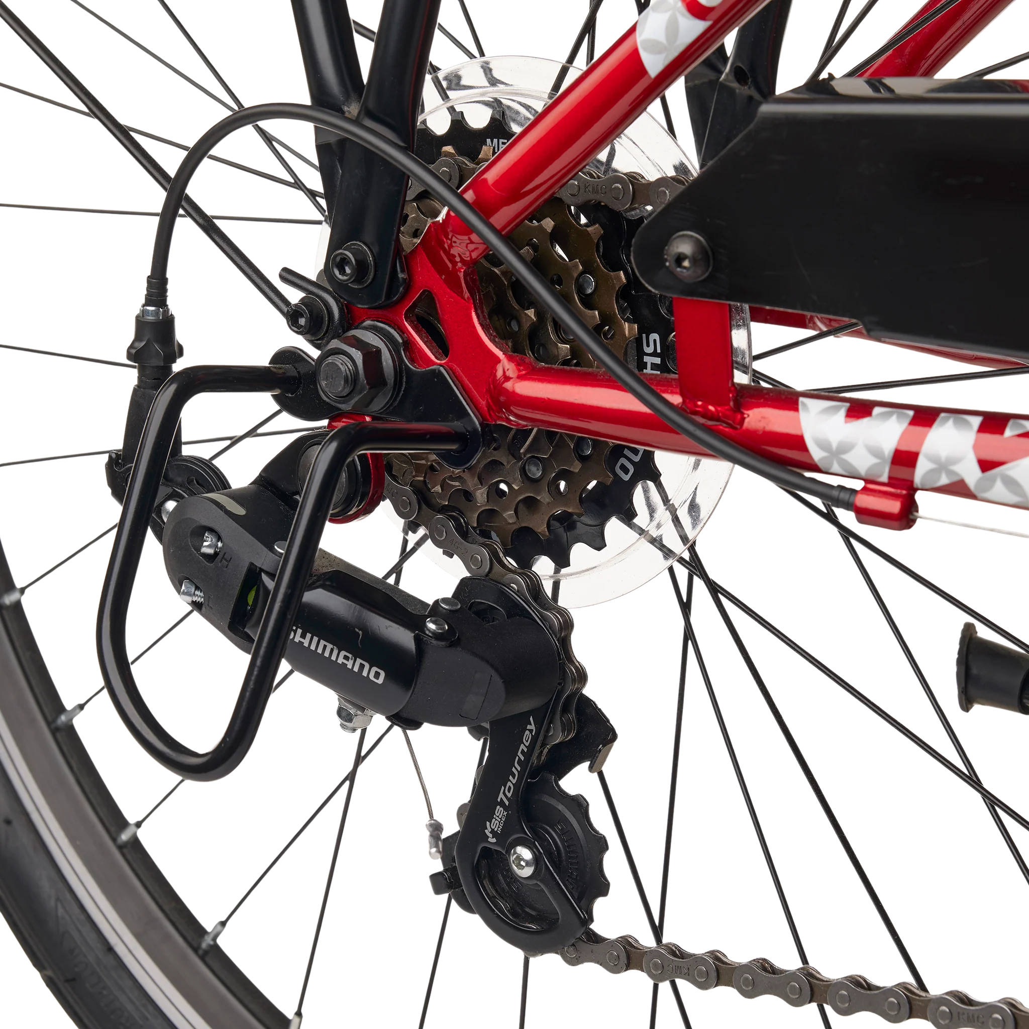 Laste jalgratas S’COOL chiX, 24″ Red/White