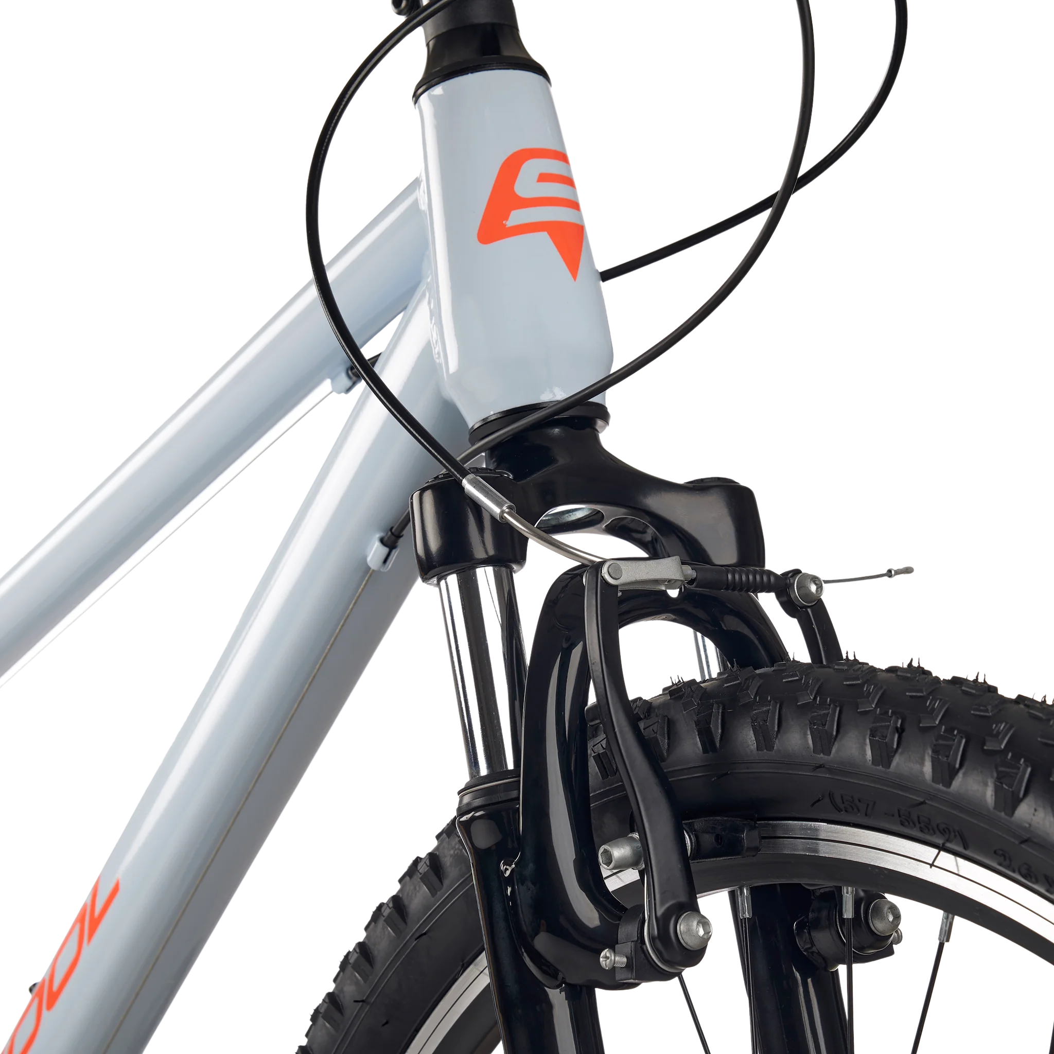 Noorte jalgratas S’COOL Xroc, 26″ Sky Grey/Neon Orange
