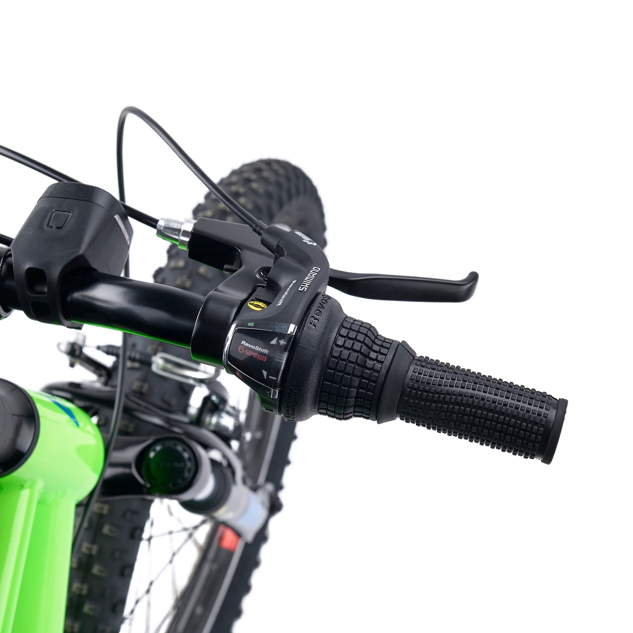 Laste jalgratas S’COOL Xroc, 20″ Neon Green/Ocean