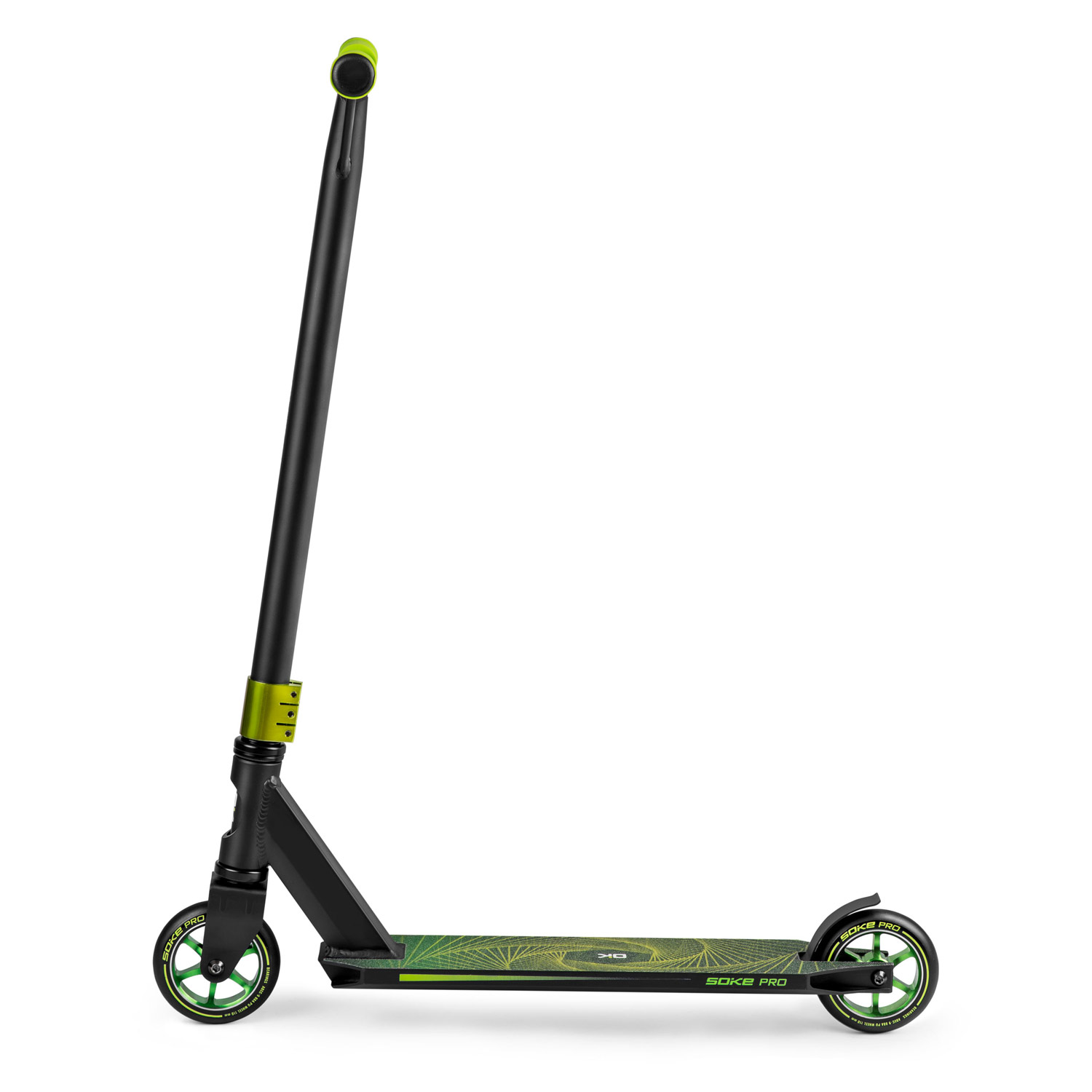 Trikitõukeratas SOKE PRO, must-kollane-neon